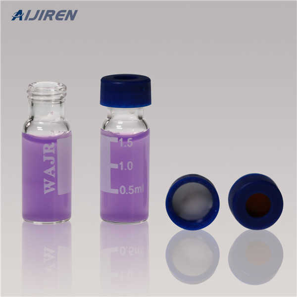 EXW price borosil HPLC Vials & Caps with writing space manufacturer